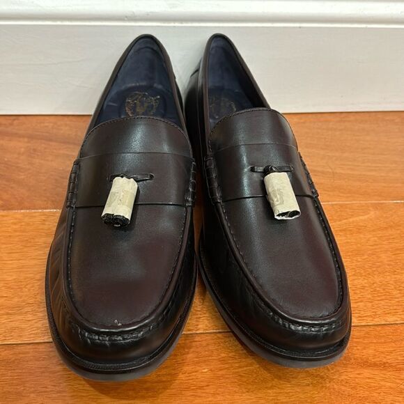 NWOB Cole Haan Grand Os Pinch Maine Tassel Loafers Shoes Hand Sewn Size 12 - Picture 2 of 11